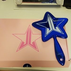 Jeffree Star blue chrome mirror